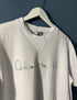 CD " Signature Print " T-Shirt styled in White for Spring&Summer 2023