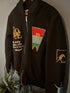 Rhude "Sambac" Bomber Jacket styled in Black for Fall&Winter 2024