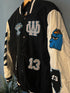 Off-White "Logo-Patch Varsity" Jacket styled in Black for Fall&Winter 2024