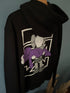 Off White " Graffiti Embroidered Motif " Hooded Sweatshirt styled in Whitefor Fall&Winter 2024