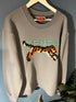Kenzo " 2D Logo'd " Sweatshirt styled in Gray for Fall&Winter 2024