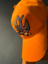 DSQUARED " Logo Embroidered " Hat styled in Orange for Spring&Summer 2024