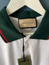 Gucci " Logo " Polo T-Shirt styled in White for Spring&Summer 2024