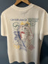 Casablanca " Face Figure " Logo'd T-Shirt styled in White for Fall&Winter 2025