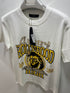 AMIRI " HOLLYWOOD Print" Cotton T-shirt Styled in White for Spring&Summer 2025