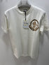 Mnclr "Logo Printed Front" T-Shirt styled in White for Spring&Summer Collection of 2025