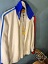 Gcc x Adidas "Logo-Embroidered" Side-Striped Jacket styled in Blue for Fall&Winter 2023