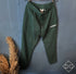 Brbrry "LOGO Print" Jogger styled in Green for Fall&Winter 2023