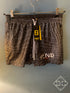 Fnd " Monogram " Swimtrunk styled in Black/Multicolor for Spring&Summer 2024