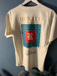 Rhude " Monaco" T-Shirt styled in White for Spring&Summer 2023