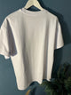 CD " Logo " Embroidered T-Shirt styled in White for Spring&Summer 2023
