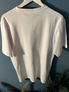 CD " Signature Print " T-Shirt styled in White for Spring&Summer 2023