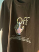 Off White "Off Print"  T-Shirt styled in Black for Spring&Summer 2023