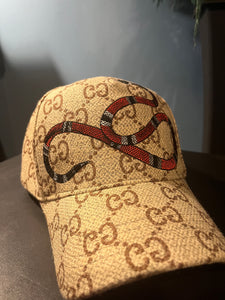 Gcc "Snake" Baseball Cap styted in Beigee for Spring&Summer 2023