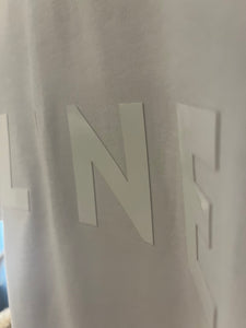 Celine " Logo Print " T-shirt styled in White for Spring&Summer 2023