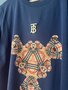 Burbrry " B-Limited " Tee styled in Navy Blue for Spring&Summer 2023