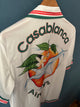 Casablanca " Logo'd " Shirt styled in White for Spring&Summer 2023
