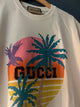 Gcc " Summer Print " T-Shirt White styled in Spring&Summer 2023
