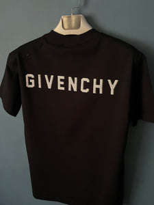 Gvnchy " 4G " Printed T-Shirt with styled in Black for Spring&Summer 2023 Collection