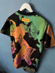 LV " Monogram " Printed T-Shirt styled in Multicolor for Spring&Summer Collection of 2023