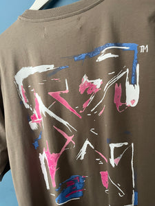 Off White "Arrows Print"  T-Shirt styled in Brown for Spring&Summer 2023