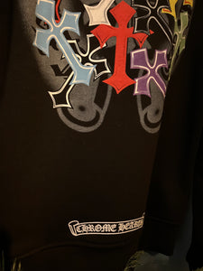 Chrome Hearts " Logo'd " SweatShirt styled in Black for Spring&Summer 2023