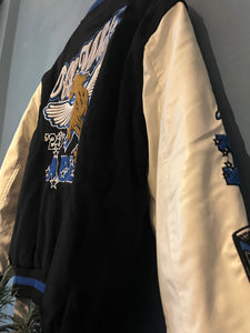 Off-White " Patch-Detail " Bomber Jacket styled in Black for Fall&Winter 2024