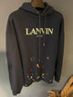 Galery Depth Lanvin "Logo Embroidered" Hoodie with styled for Fall&Winter 2024 Collection