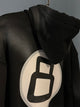 Heron Preston " Logo " Printed Hoodie styled in Black for Fall&Winter 2024