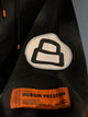 Heron Preston " Logo " Printed Hoodie styled in Black for Fall&Winter 2024