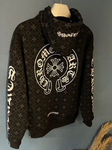 Chrome Hearts " Logogram " Hoodie styled in Black for Fall&Winter 2024
