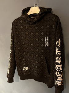 Chrome Hearts " Logogram " Hoodie styled in Black for Fall&Winter 2024