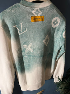 LV " Mono-gram " Printed Sweatshirt styled in Multicolor for Fall&Winter Collection of 2024