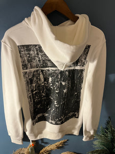 Off White "Graphic Print" Hoodie styled in White for Fall&Winter 2024 Collection