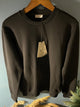 CD "Logo Embroidered" Sweatshirt styled in Black for Fall&Winter 2024