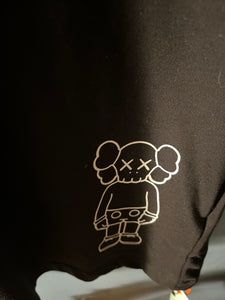 Off White x Kaws "Logo Print"  T-Shirt styled in Black for Fall&Winter 2024