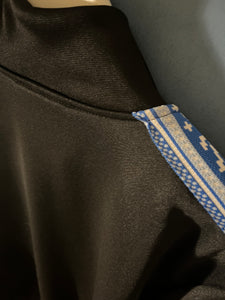 LV " Side-Stripe" Tracksuit Jacket styled in Black for Fall&Winter 2024