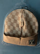 LV " Logogram " Beanie styled in Multicolor for Fall&Winter 2024