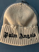 Palm Angels " Logo Embroidered " Mid-Long Beanie styled for Fall&Winter 2024