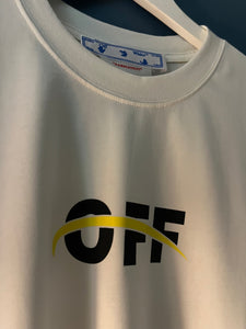 Off White "Logo Printed"  T-Shirt styled in White for Fall&Winter 2024