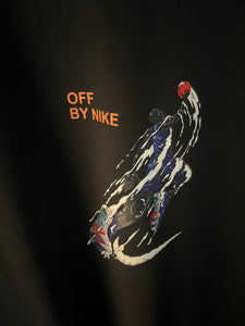 Off White x Nike " Jordan "  T-Shirt styled in Black for Spring&Summer 2024