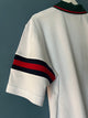 Gucci " Logo " Polo T-Shirt styled in White for Spring&Summer 2024