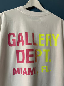 Galery Depth Lanvin " Logo splashed " T-Shirt  styled in White for Fall&Winter 2024 Collection
