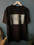 Balmain "HOLOGRAPHIC Logo" T-Shirt styled in Black Spring/Summer 2024