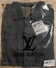 LV " Logo-gram " Denim Shirt styled for Spring&Summer Collection of 2024