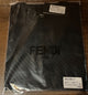 FND "Logo F Embroidered" T-Shirt styled in Black for Spring&Summer 2024