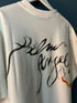 Palm Angels "Logo Printed" Long Sleeves T-Shirt styled in White for Spring&Summer 2024