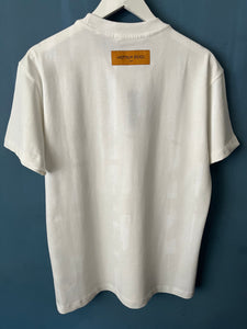LV "Flying Logogram" T-Shirt styled in White for Spring&Summer 2024