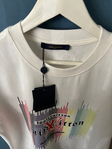 LV "Logovision" T-Shirt styled in White for Spring&Summer 2024