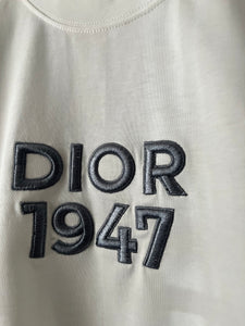 CD "1947 Embroidered" T-Shirt styled in White for Spring&Summer 2024